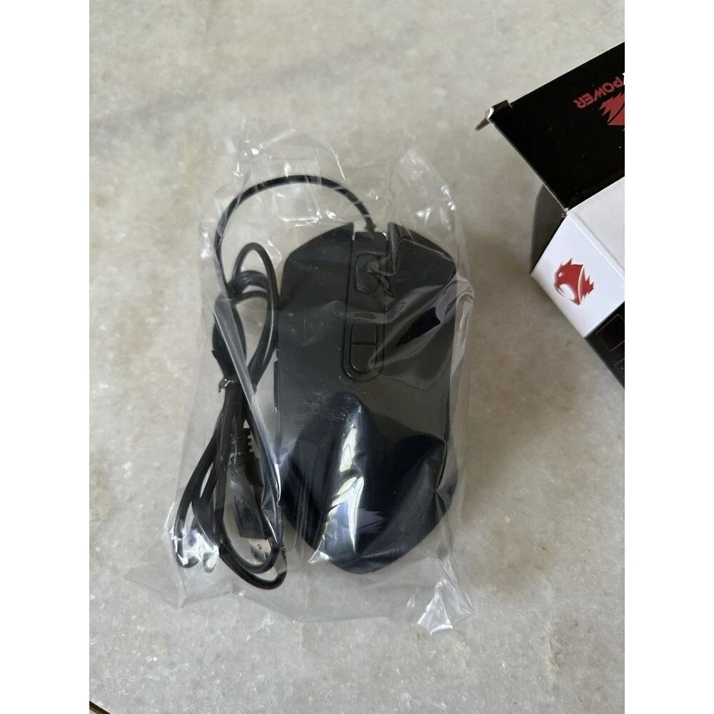 iBUYPOWER (IBP-ARES M2-MOUS) Wired LED Gaming Mouse, Multi-Color RGB, 125 Hz